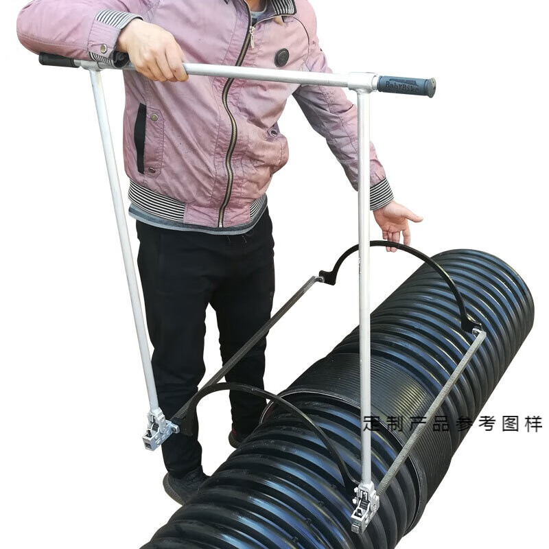 律曼通用款接管工具hdpe双壁波纹管安装神器污水管手动拉紧拉管连接器