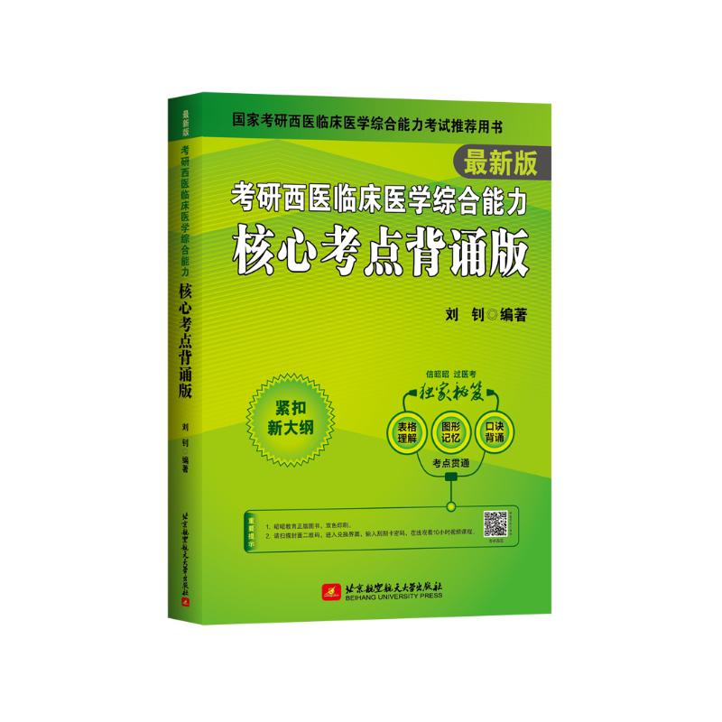 昭昭医考 （最新版）考研西医临床医学综合能力核心考点背诵版详情图