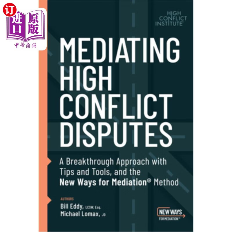 海外直订医药图书mediating high conflict disputes 调解高度冲突