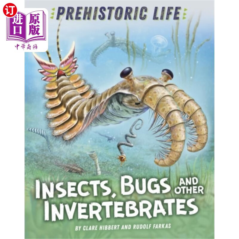 海外直订prehistoric life: insects, bugs and other invert.