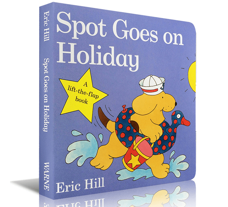 Spot Goes on Holiday 小波系列 小玻 纸板翻翻书 Eric Hill 小玻去渡假送音频