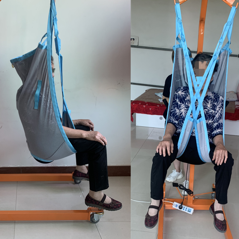 健康残疾人移位机瘫痪老人护理移动吊机电动移位失能偏瘫病人移位