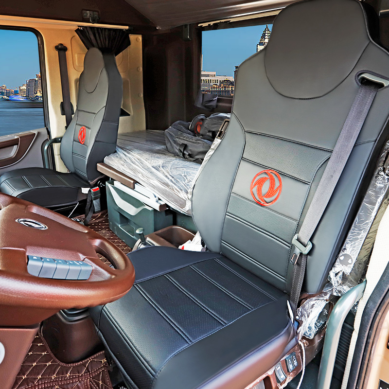 适用于东风天龙专用座套vl货车kl四季天锦装饰kr旗舰版全包坐垫内饰