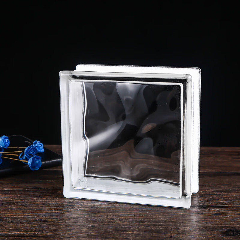 blue ring玻璃砖隔墙 空心玻璃砖透明方形隔断墙客厅卧室玄关卫生间