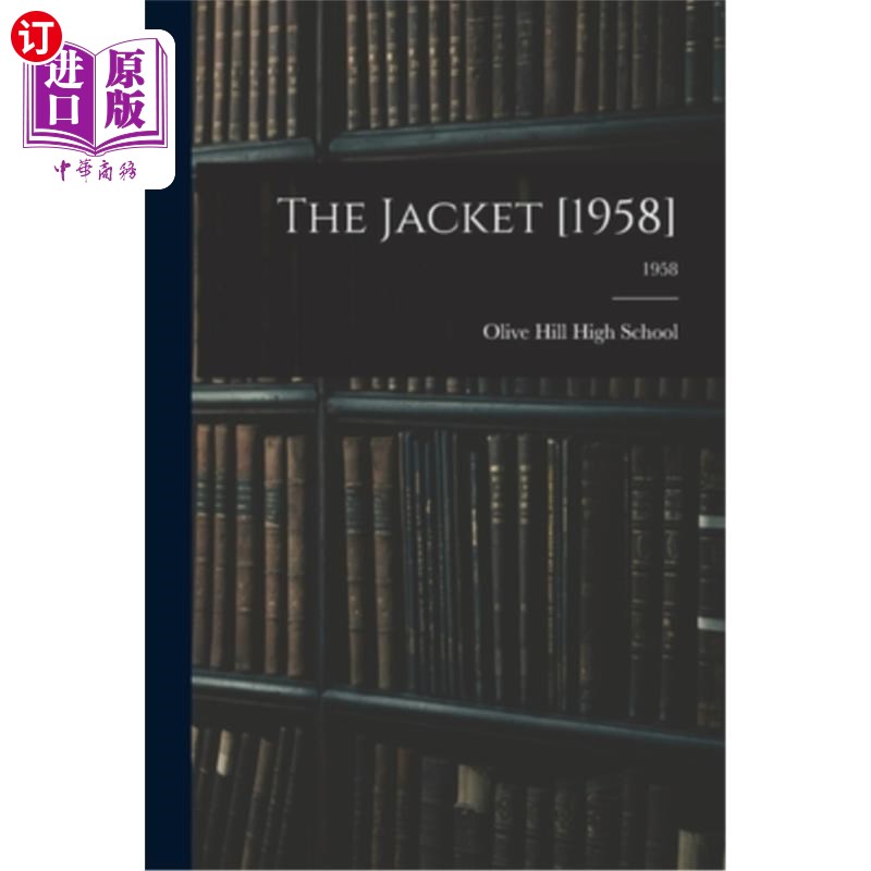 海外直订the jacket [1958]; 1958 《灵幻夹克》[1958];1958