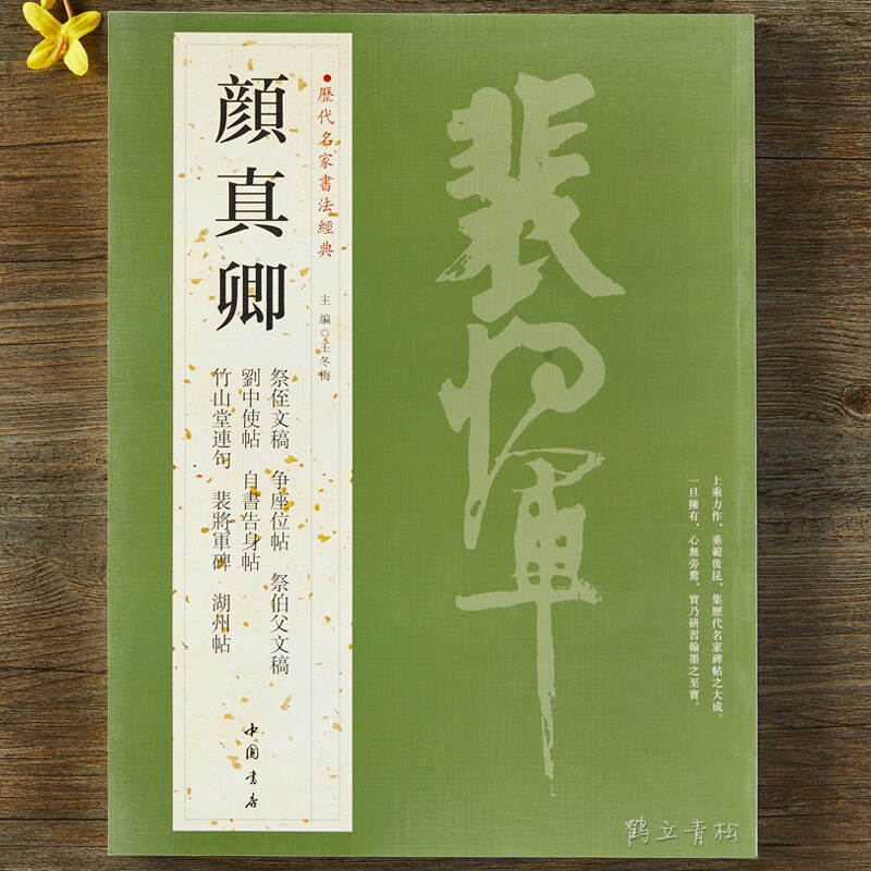 颜真卿 历代名家书法经典繁体旁注祭侄文稿