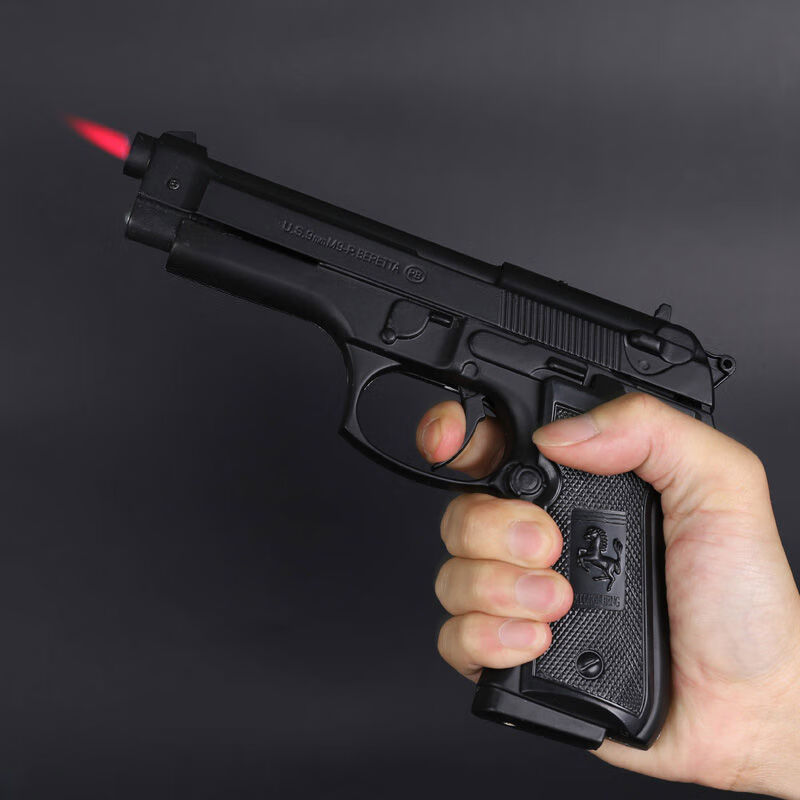 近卫m9手炝打火机个性枪样式模型全金属送战友收藏时尚潮不可发射