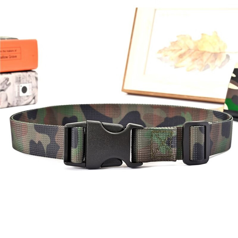 内腰带军训专用青少年适合军训服腰带专用皮带男女高中生学生迷彩服作