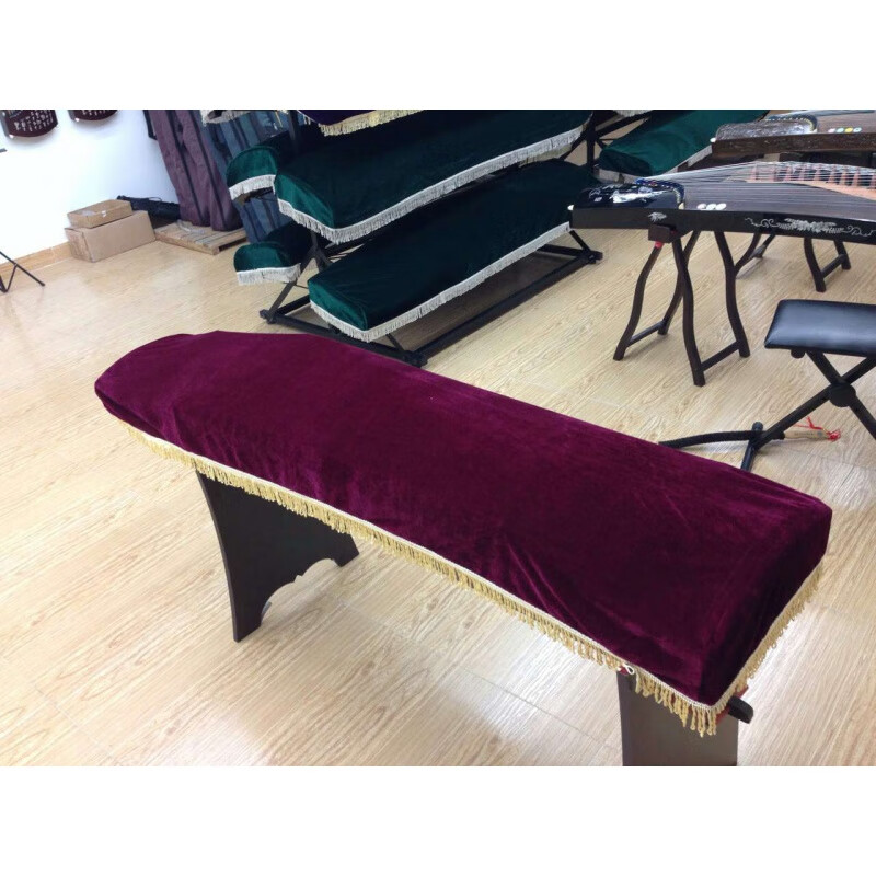 天鹅加厚丝绒古筝罩1米筝163 125-130 135 137小古筝套通用防尘罩盖布 古筝罩拍5+1