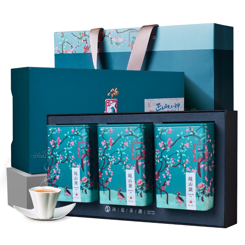 茶人岭武夷山红茶一级正山小种端午送礼茶叶礼盒装150g价格走势|手机查红茶京东历史价格