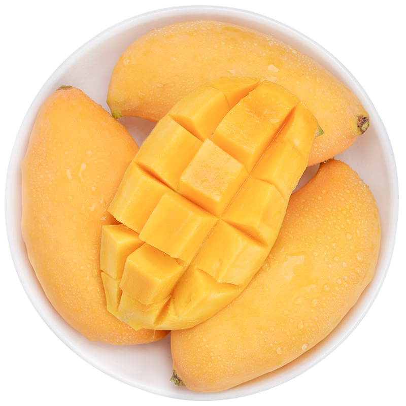 纯香果云南鹰嘴芒 芒果 5斤装/ 8斤礼盒装 当季新鲜热带 5斤装