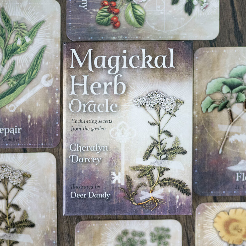 【拍前联系客服】进口魔法草药神谕卡magickal herb oracle桌游卡牌植