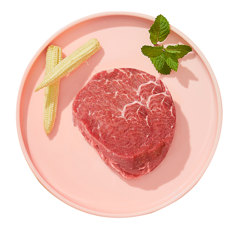 頂諾兒童牛排菲力家庭原肉整切牛肉凍品新鮮牛扒 【工藝升級】10片裝1500g