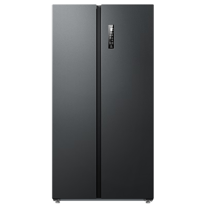 美菱（MeiLing）冰箱632升两门对开门双开门家用超大容量冰箱二门双门一级能效双变频节能风冷无霜净味超薄电冰箱 BCD-632WPUCX典雅灰