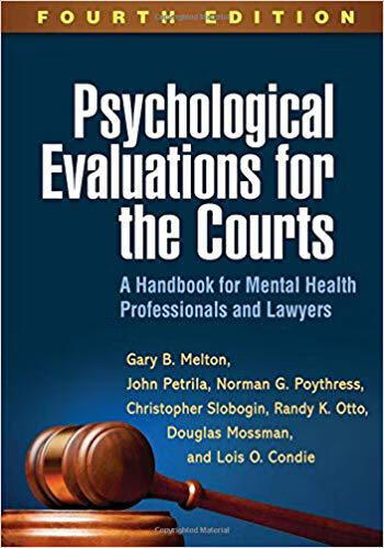 预订 psychological evaluations for the courts, fourth edition