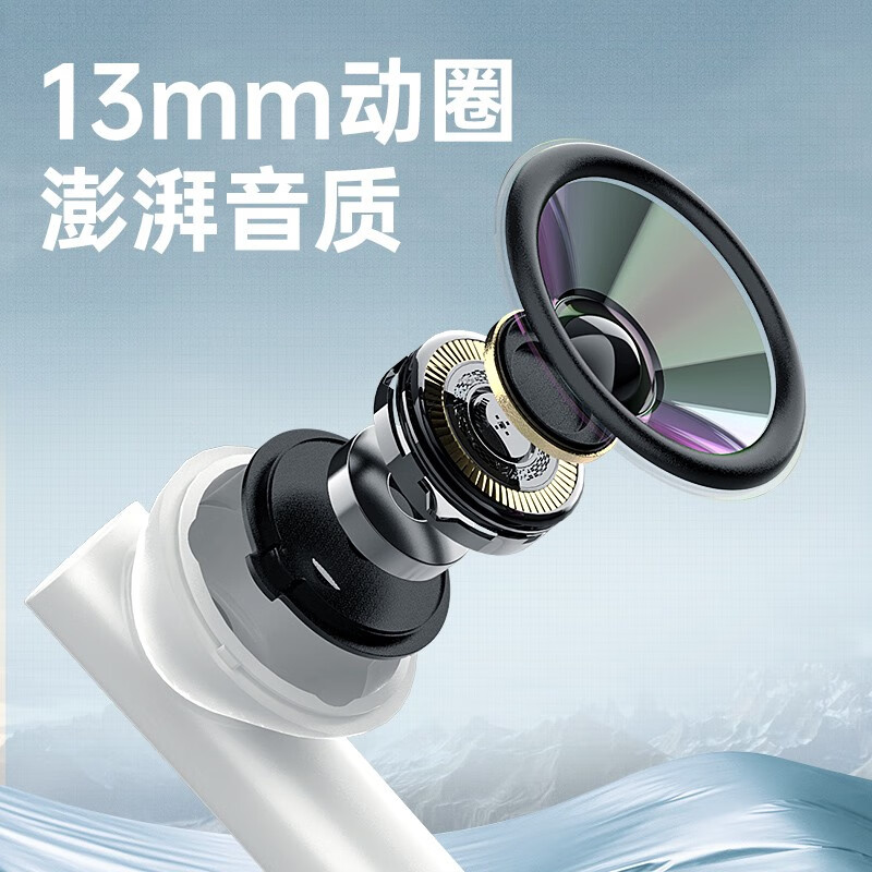 山水（SANSUI） TW53无线蓝牙耳机新款双耳跑步运动超长待机续航音乐耳机适用于小米华为安卓通用 旗舰版【HIFI环绕音+通话降噪+超长续航+屏显】