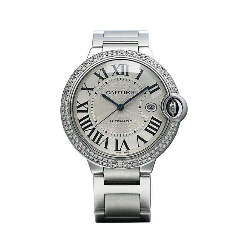 卡地亚 蓝气球系列 42mm奢侈品腕表自动机械男士手表 w69012z4外圈后