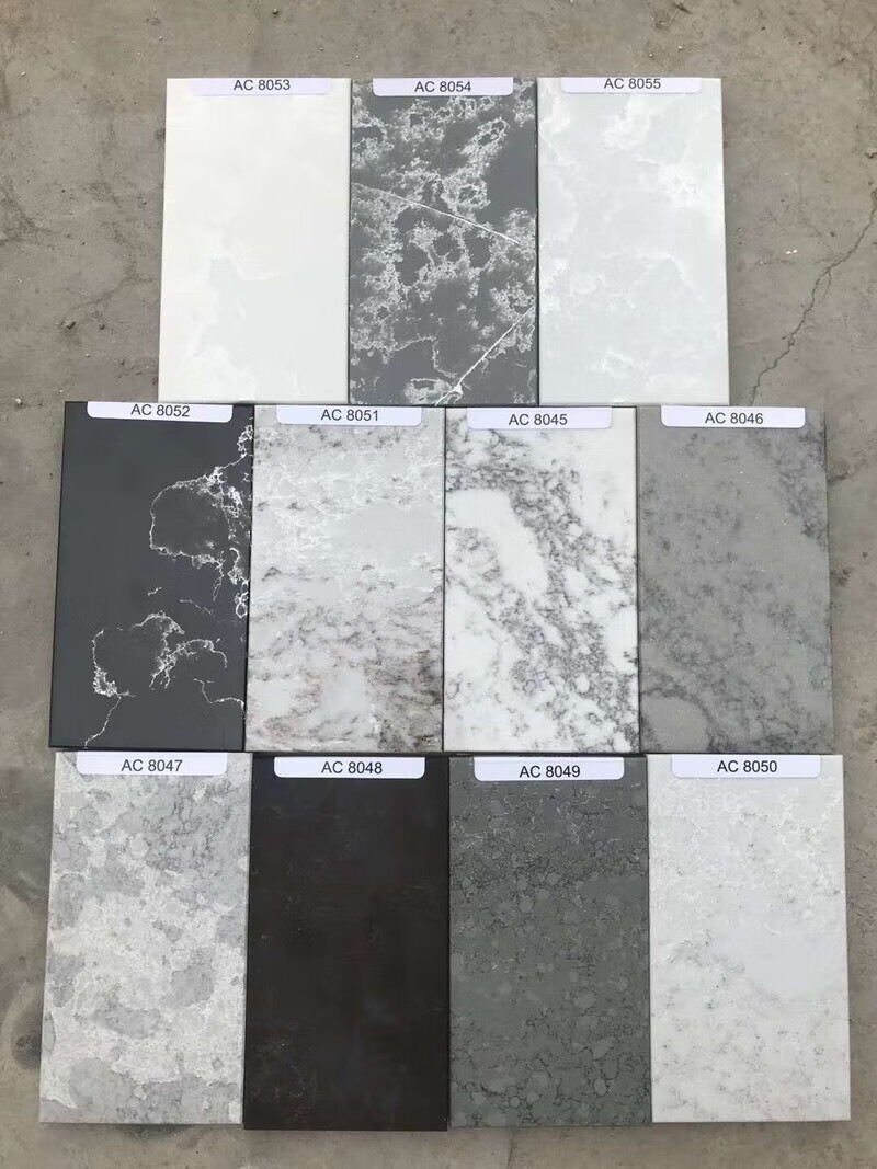 中迅石英石厨房台面花纹板ac系列窗台石灶台洗手池上海