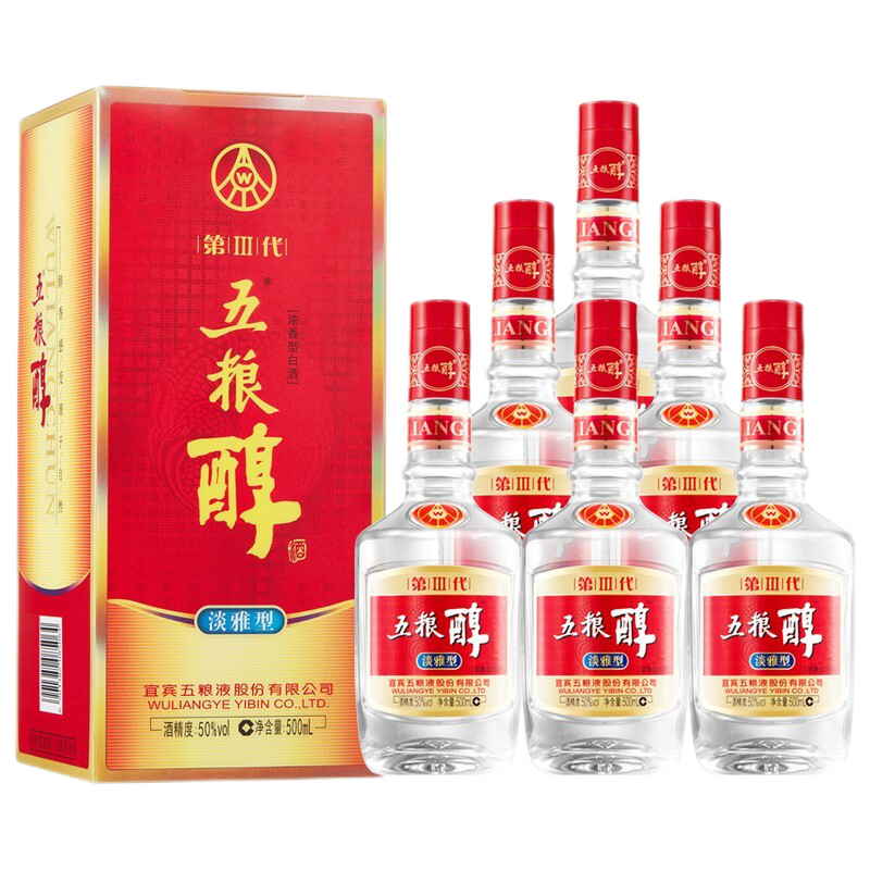 五粮醇价格走势，口感甘甜回味悠长|查京东白酒往期价格App