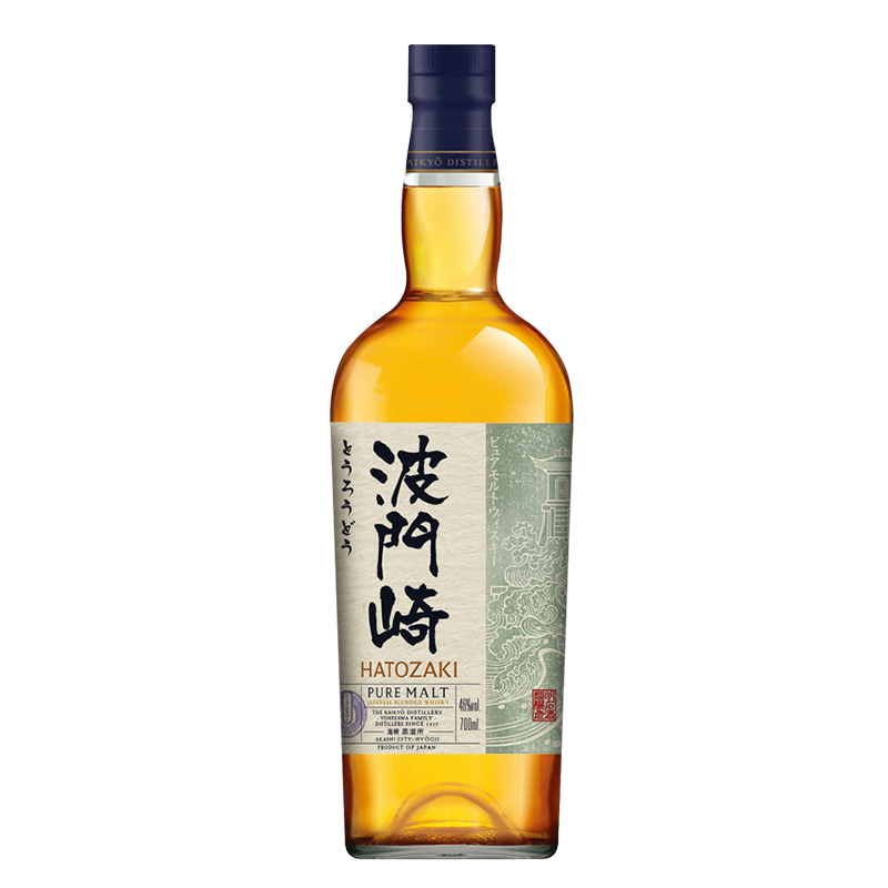 波門崎（HATOZAKI）日本原瓶进口洋酒烈酒纯麦威士忌 【纯麦威士忌700ml】