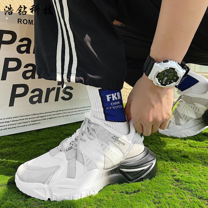 【胖子80-240斤超大码6xl】杭瑞 鞋子男鞋流行秋季新款男鞋休闲运动