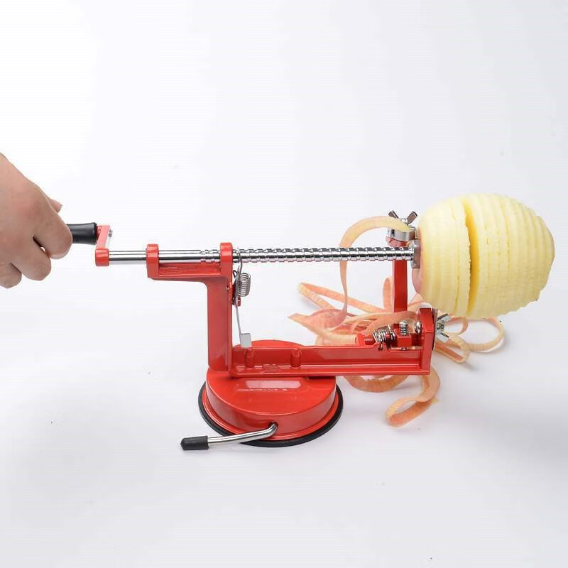 旋葫芦条机同款削葫芦条不锈钢削皮机手摇水果削皮器三合一刮苹果削皮