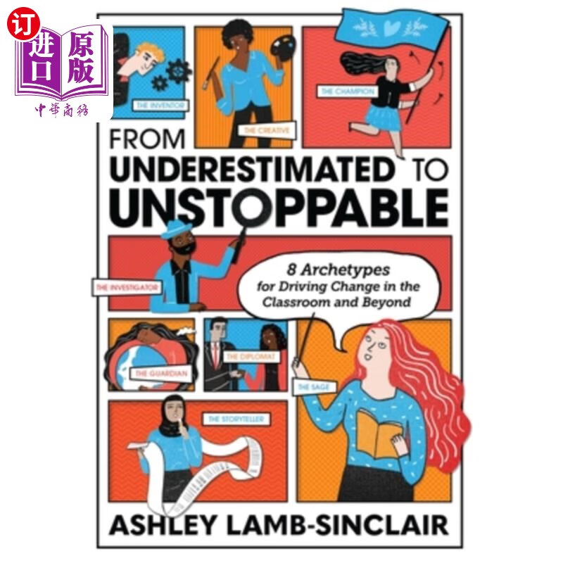 海外直订from underestimated to unstoppable: 8 archetypes for