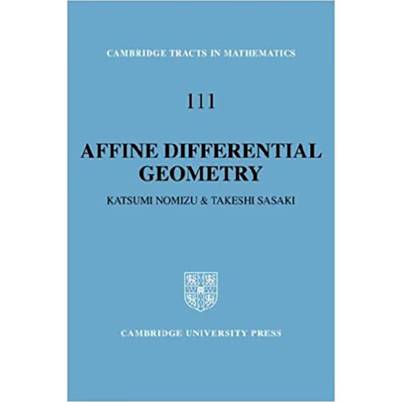 预订 affine differential geometry: geometry of af.