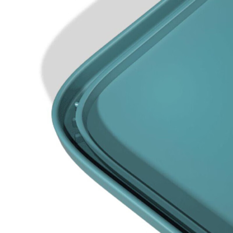 映季塑料收纳箱办公室桌面杂物整理储物箱衣物玩具箱子化妆品收纳盒子 高款中号静谧蓝 见主图