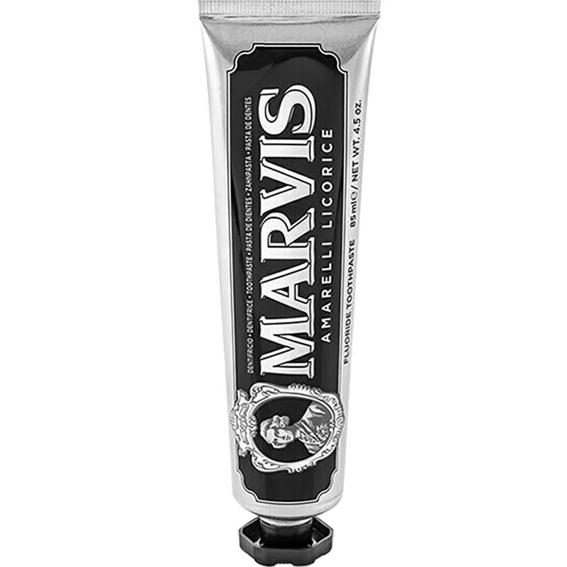 享受高端口腔护理的必选之一：MARVIS玛尔斯黑色甘草薄荷牙膏85ml