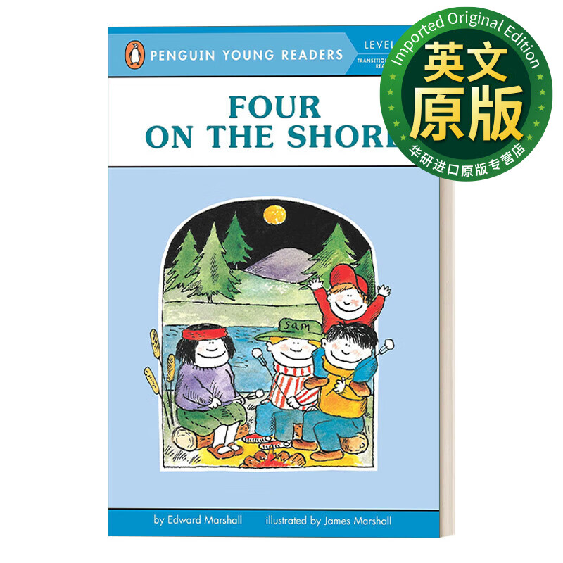 four on the shore - penguin young readers, level 3 企鹅青少分级