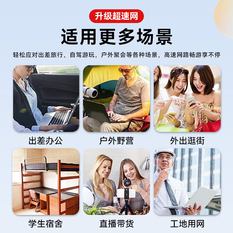 鸿蒙智选移动随身wifi mini随行无线网卡4g路由器 直插笔记本USB卡托上网卡流量卡 E8372-821 E8372三网年套(1500G/月)(免插卡)