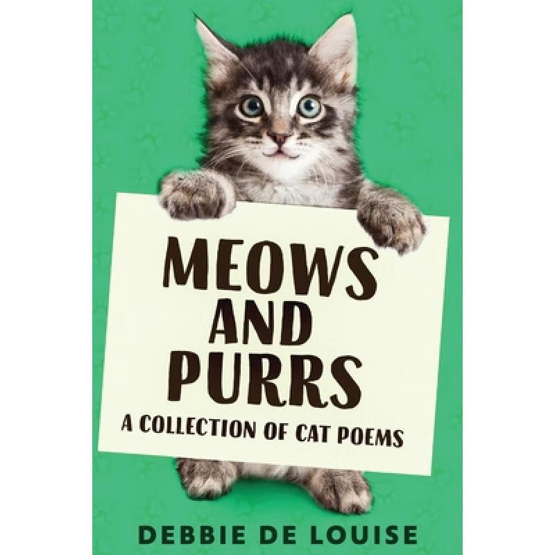 预订 meows and purrs: a collection of cat poems