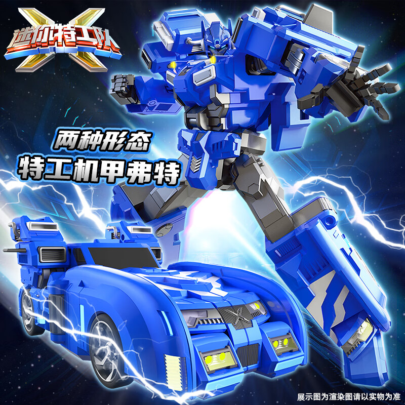 展高（JUMPGO）迷你特工队X机甲玩具弗特金刚变形机器人汽车玩具男孩儿童礼物怎么看?