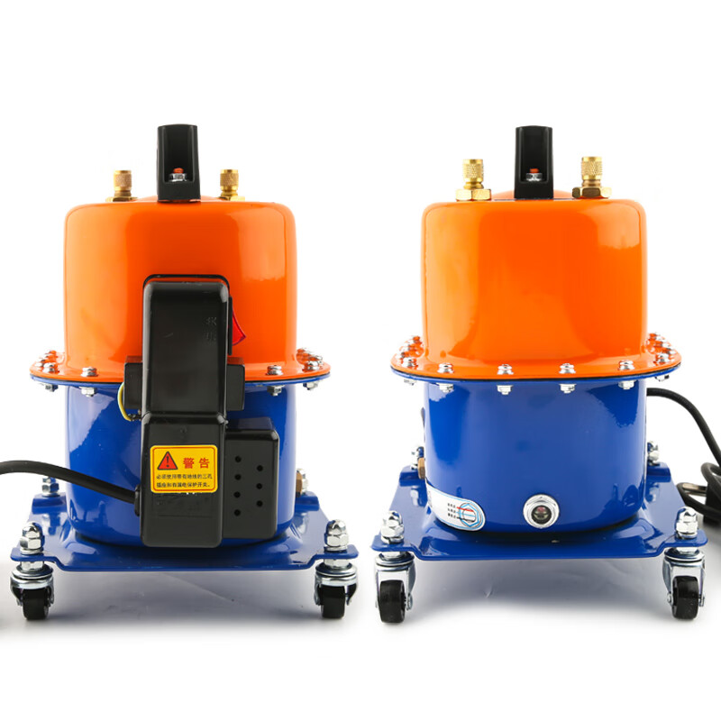 抽真空泵维修工具轮胎打气冷媒加注抽打两用电 a-750机器一台(5升)