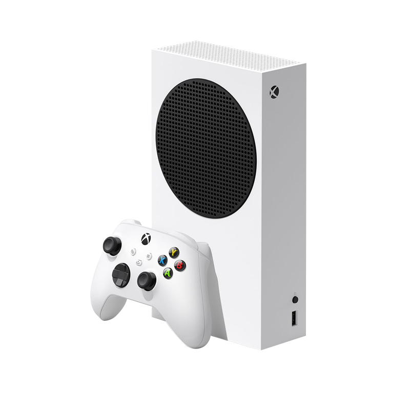 微軟() Series X游戲機家用4k電視游戲機次時(shí)代電玩SeriesS XSS國行雙手柄【512G】 標配+XGPU會(huì )員一年