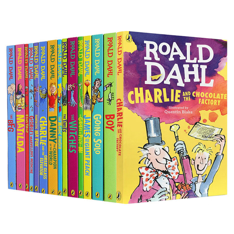 roald dahl 罗尔德达尔小说英文版7-12岁 罗尔德达尔的书全套 罗尔德