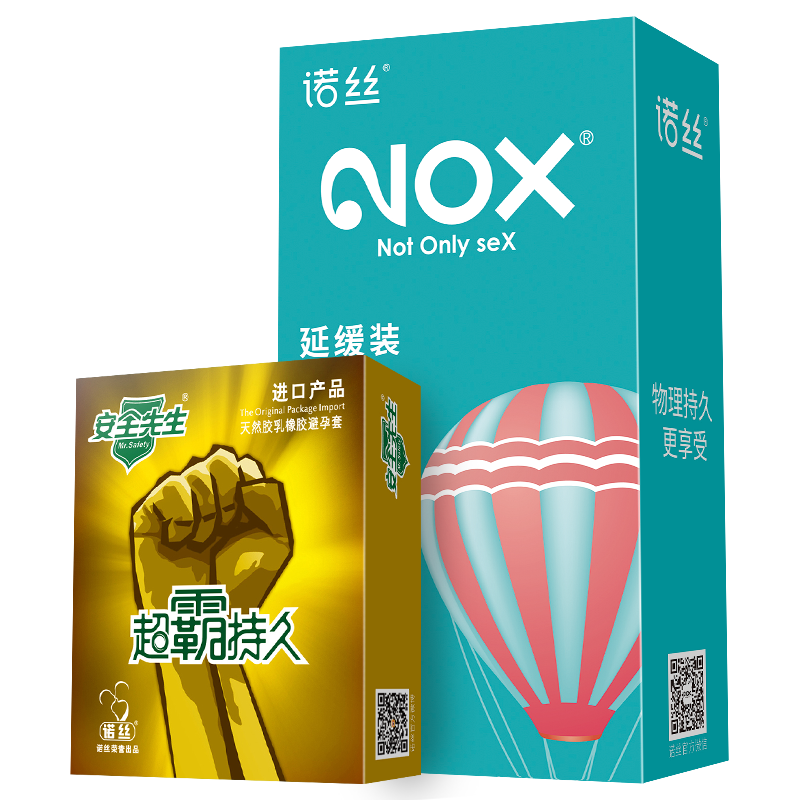 NOX超霸持久延时避孕套，性生活质量更优！