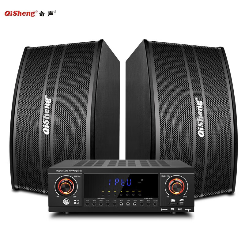 奇声(qisheng)k16 家庭ktv音响套装全套大功率舞蹈室会议卡拉ok 智能