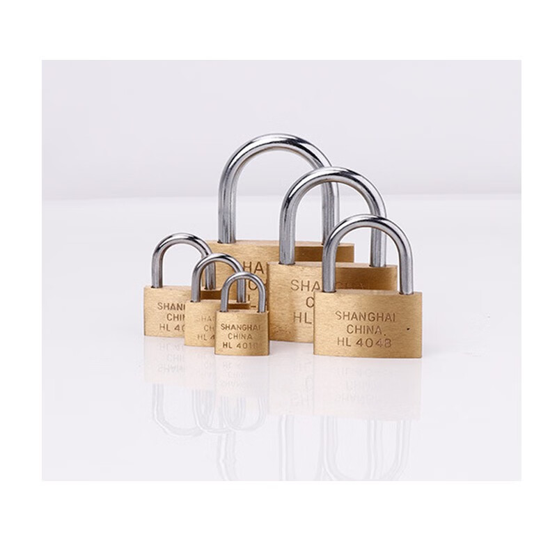 乐优家 地球铜挂锁 小锁头 铜锁 小锁头 箱锁 柜门锁 20mm铜挂锁 通开
