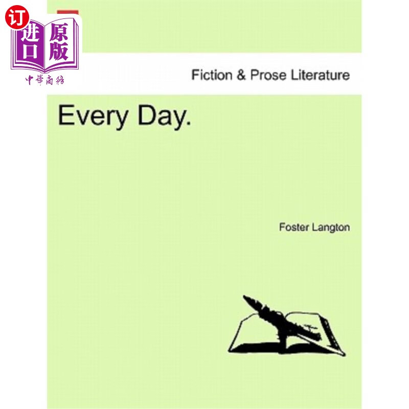 海外直订every day. 每一天