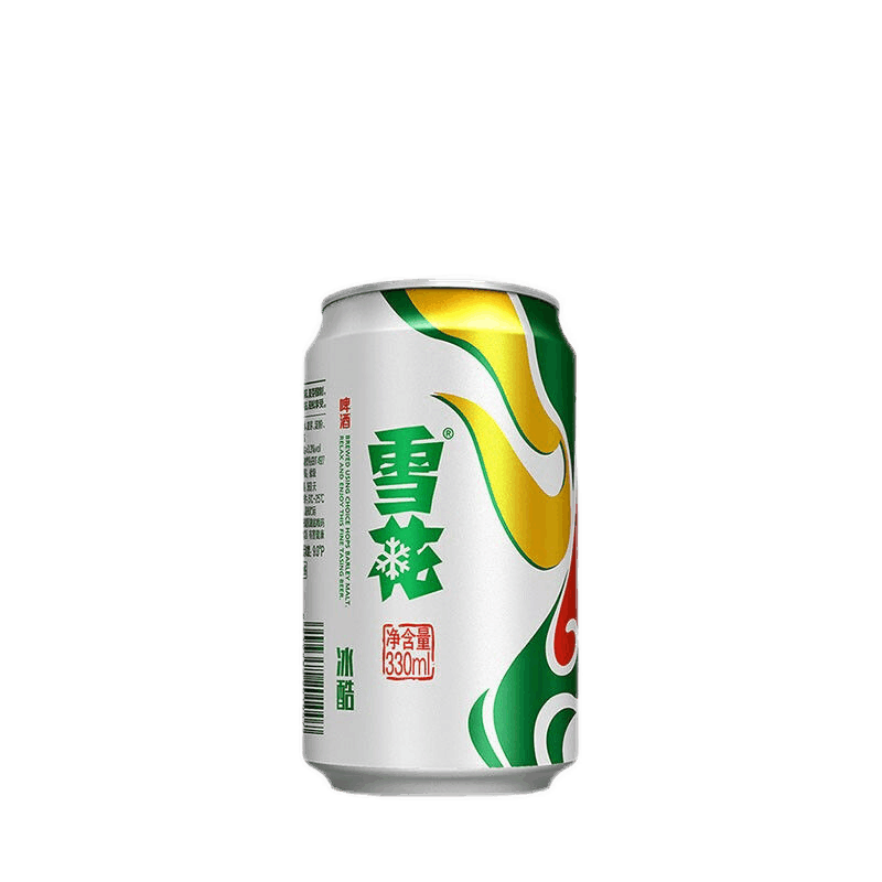 雪花(snow)啤酒冰酷9度330ml*24听 整箱装 54元
