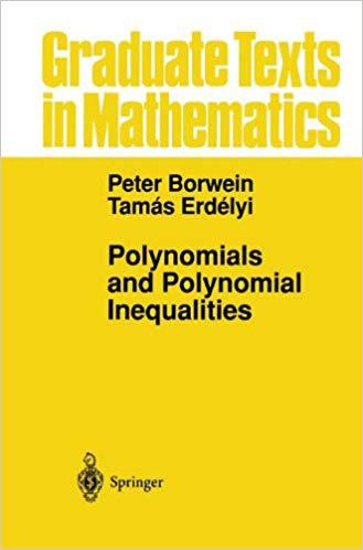 预订 polynomials and polynomial inequalities