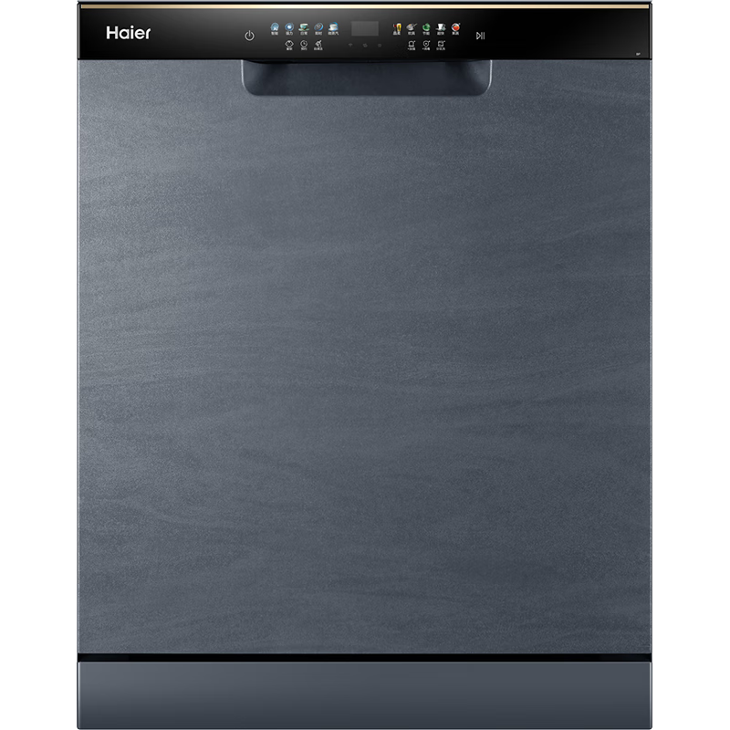 PLUS会员：Haier 海尔 14套大容量嵌入式家用晶彩洗碗机W30洗消一体 一级变频 EYBW142286GGU1