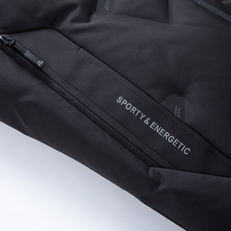 罗蒙男士短款羽绒服秋冬新款中青年保暖商务休闲通勤百搭羽绒外套男 S2Y010777黑色【连帽款】 XL (180) 【建议135-150斤】