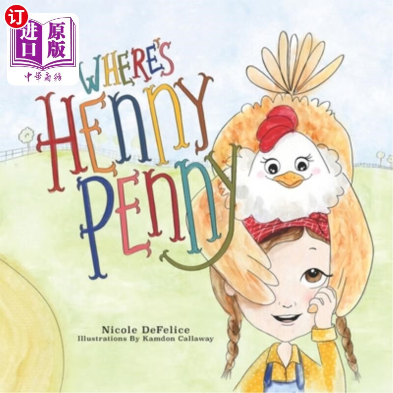 海外直订wheres henny penny: search and find farm animals