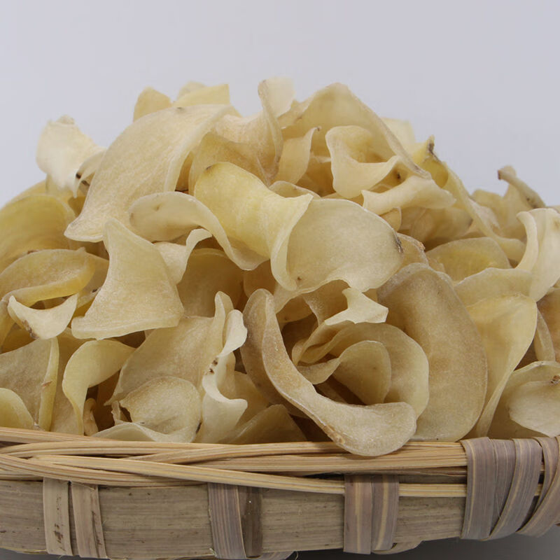 贵州特产干洋芋片 干土豆片 无盐晒干可油炸 下酒菜100/500g 半斤