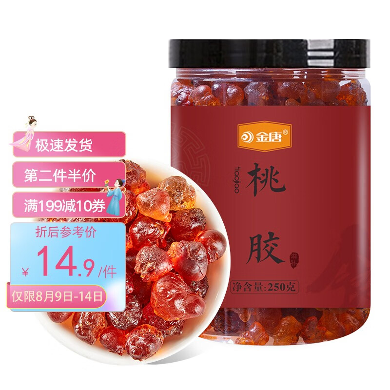 KTANG桃胶价格走势及药食同源产品推荐