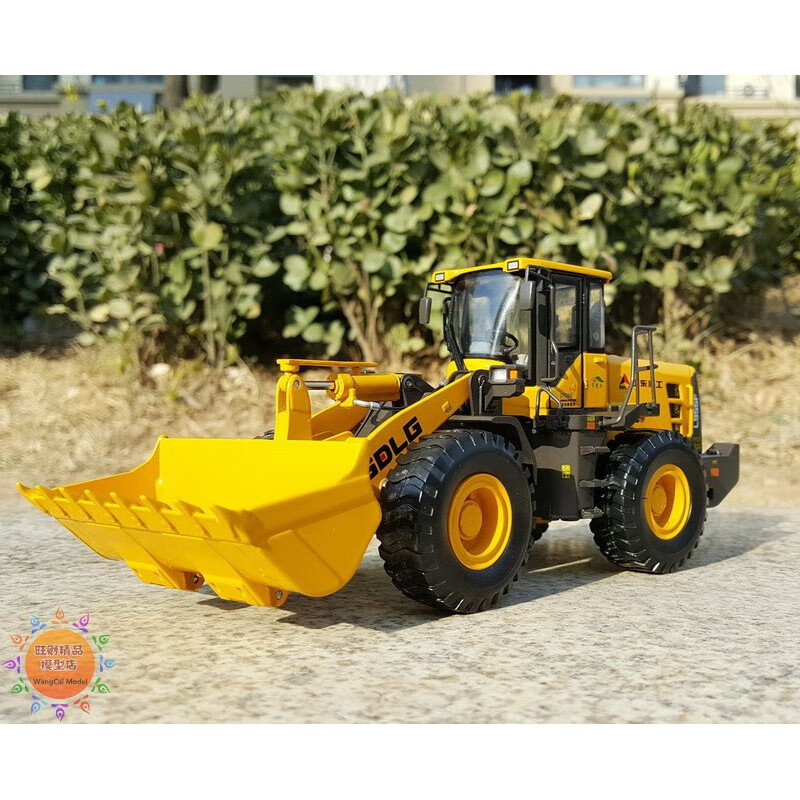 轮式装载机原厂 60周年1:35柳工856h铲车工程机械合金模型 临工装载机