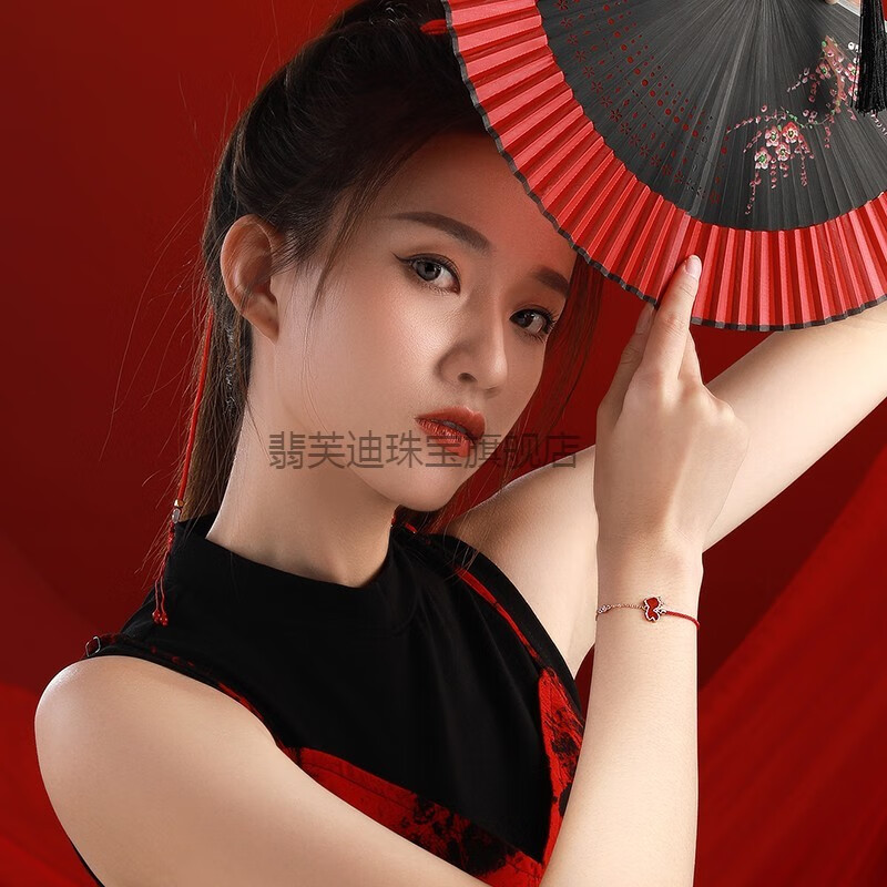 snqp高端品质鸿鹿赐瑞手链月石缘一路有你鹿女银小鹿小众设计手绳送女
